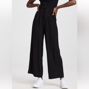 Z Supply Farah Linen Pant in Black size XS